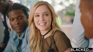 Kali Roses feels kinda Peckish - BBC Interracial Gangbang