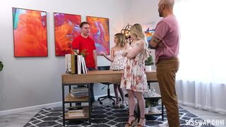 Haley Spades & Coco Lovelock – A Lesson in Female Anatomy