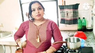 Indian Desi Mommy Neighbor Boy With Kitchen