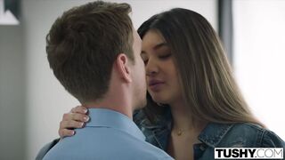 TUSHY Brenna Sparks Wants To Be Gaped By A Married Man