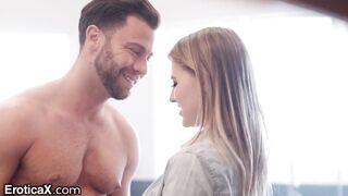 EroticaX - Hot Teen Melody Marks Fucked Over Kitchen Counter