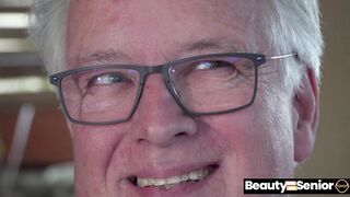 How Did I End Up Fucking Grandpa? Molly Cute & Paul Jones for BeautyAndTheSenior