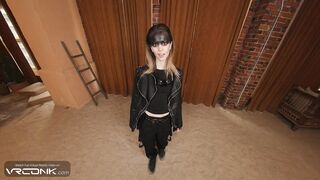 VR Conk: Teen Skinny Furiosa Sucks & Fucks Hard In Mad Max Cosplay Parody pt.1