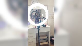 While learning how to depilate at SugarNadya's, the client really cum all over the place