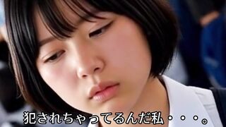 【Hな体験談】電車の中で私は…【ai生成】