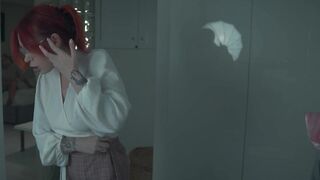 Step Mom Shares Bed with Step Son in Hotel – Creampie Shock!