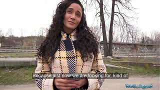 This big ass big tits Latina did not mind I had a camera! - Public Agent