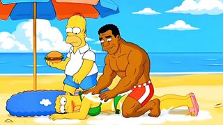 Beach Slut. Married Housewife Gets Fucked On The Beach. Cartoon Parody. Compilation. Best Cartoon.