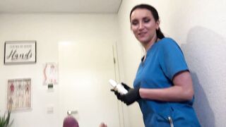 He Gets Caught Jerking During Massage