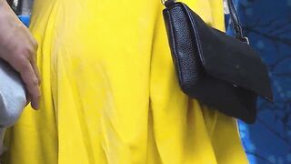 Groped Inside Bus! Stranger CUMS Hard While She Stroke His Long Dick