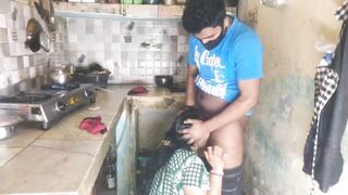 Desi Bhabhi Big Boobs Cleavage Tease in Kitchen Hot Indian Village Girls Exposed